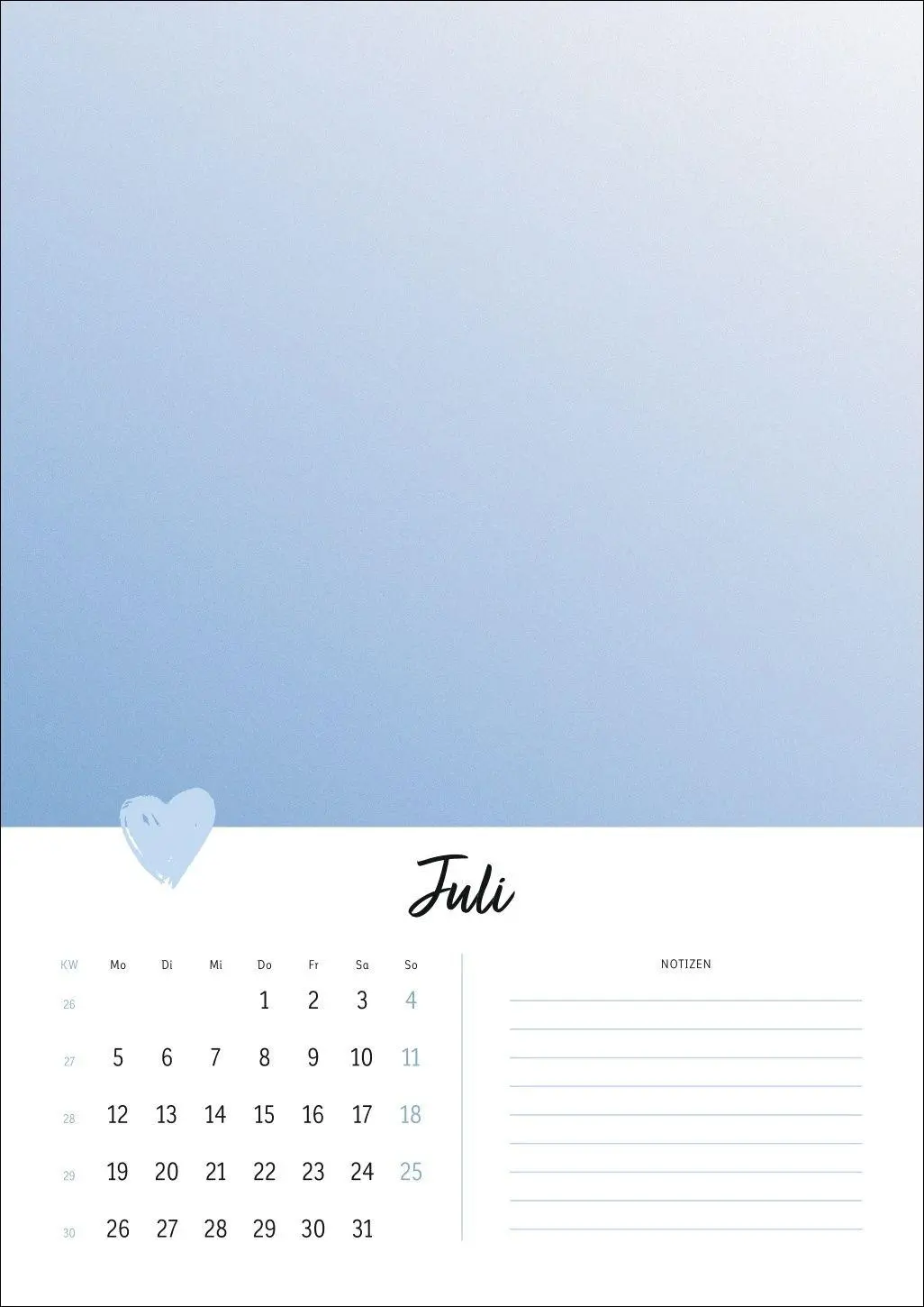 Bild: 9783756418824 | Kreativkalender Mit Liebe gemacht A4 2027 | Kalender | 14 S. | Deutsch