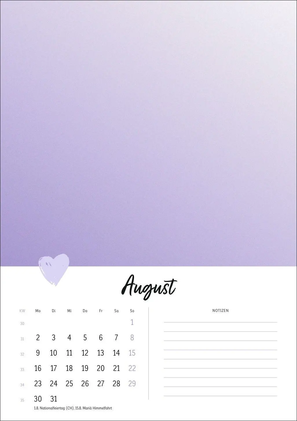 Bild: 9783756418824 | Kreativkalender Mit Liebe gemacht A4 2027 | Kalender | 14 S. | Deutsch