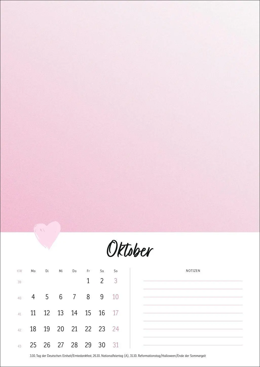 Bild: 9783756418824 | Kreativkalender Mit Liebe gemacht A4 2027 | Kalender | 14 S. | Deutsch