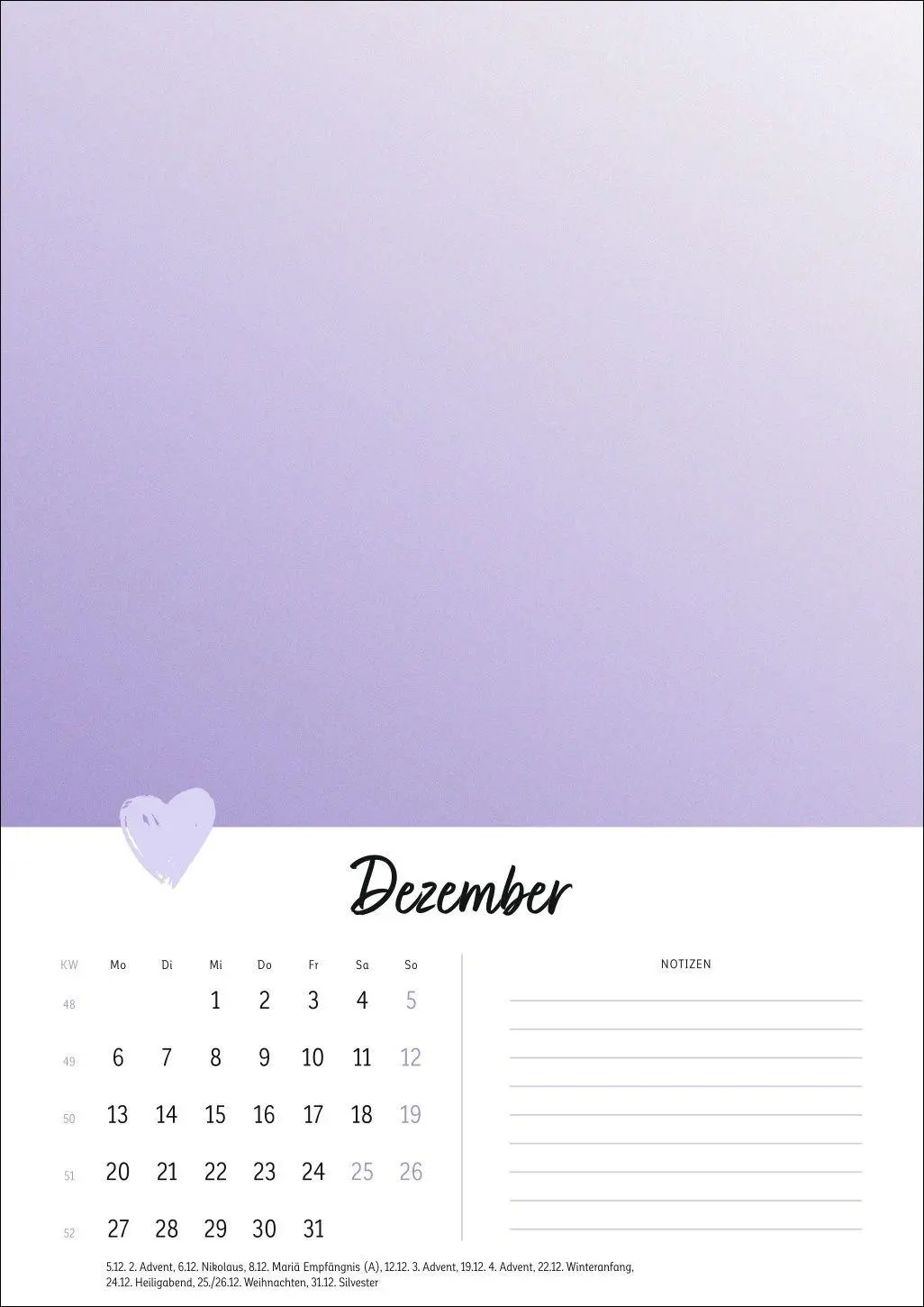 Bild: 9783756418824 | Kreativkalender Mit Liebe gemacht A4 2027 | Kalender | 14 S. | Deutsch