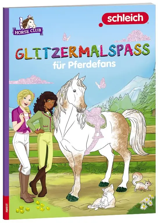 Cover: 9783960808824 | schleich® Horse Club(TM) - Glitzermalspaß für Pferdefans | Taschenbuch