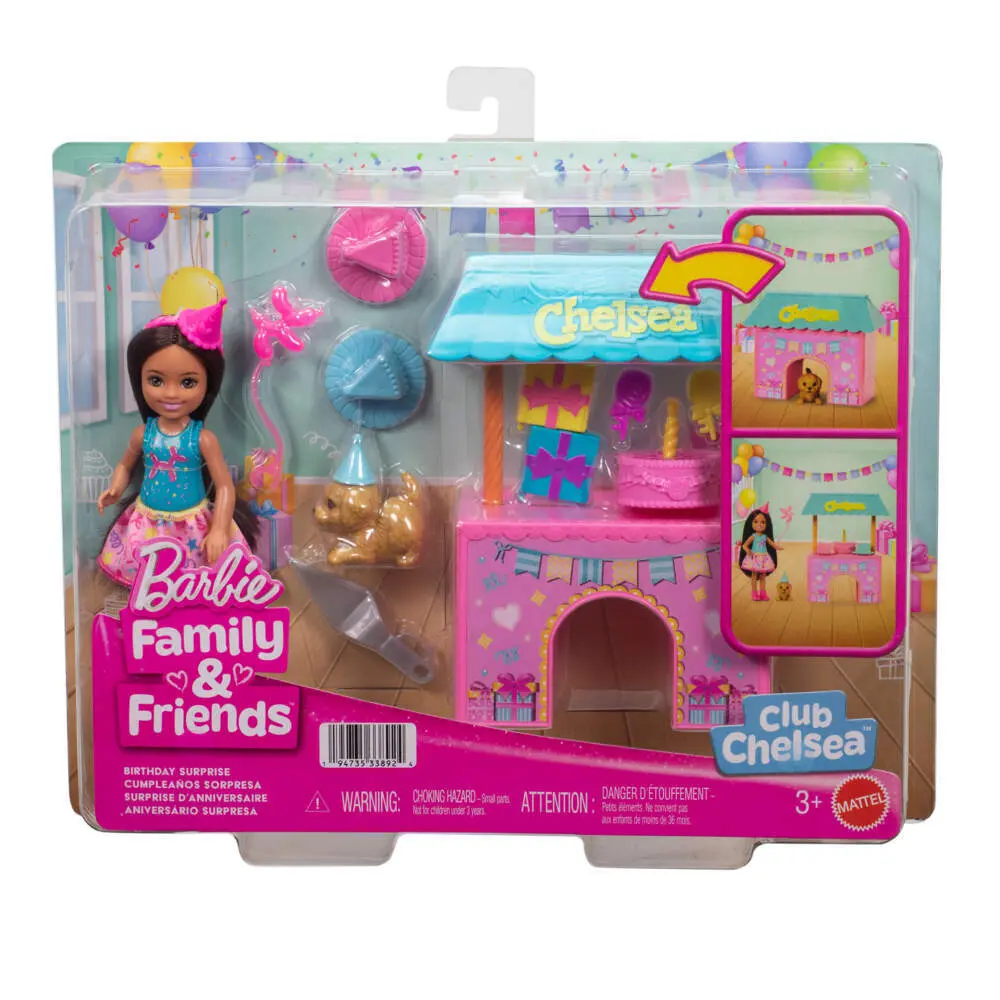 Cover: 194735338924 | Barbie Chelsea Birthday Party Spielset | Blister | JJB41 | Deutsch