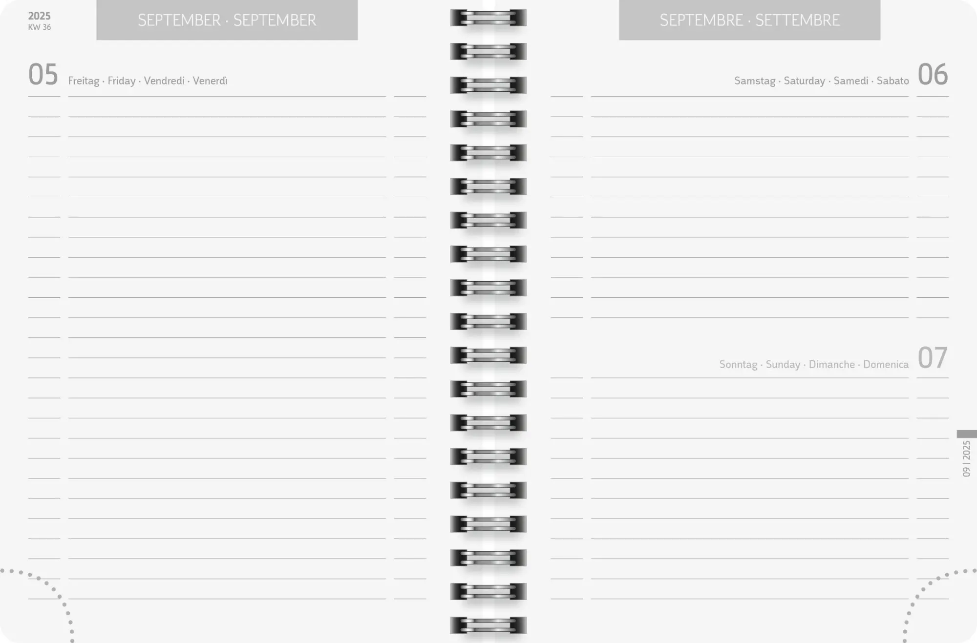 Bild: 4061947138924 | BRUNNEN Schülerkalender (2025/2026) "Plain Black", 1 Seite = 1 Tag,...