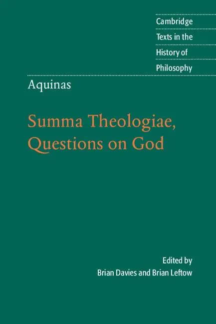 Cover: 9780521528924 | Aquinas | Summa Theologiae, Questions on God | Brian Leftow (u. a.) Cover: 9780521528924 | Aquinas | Summa Theologiae, Questions on God | Brian Leftow (u. a.)