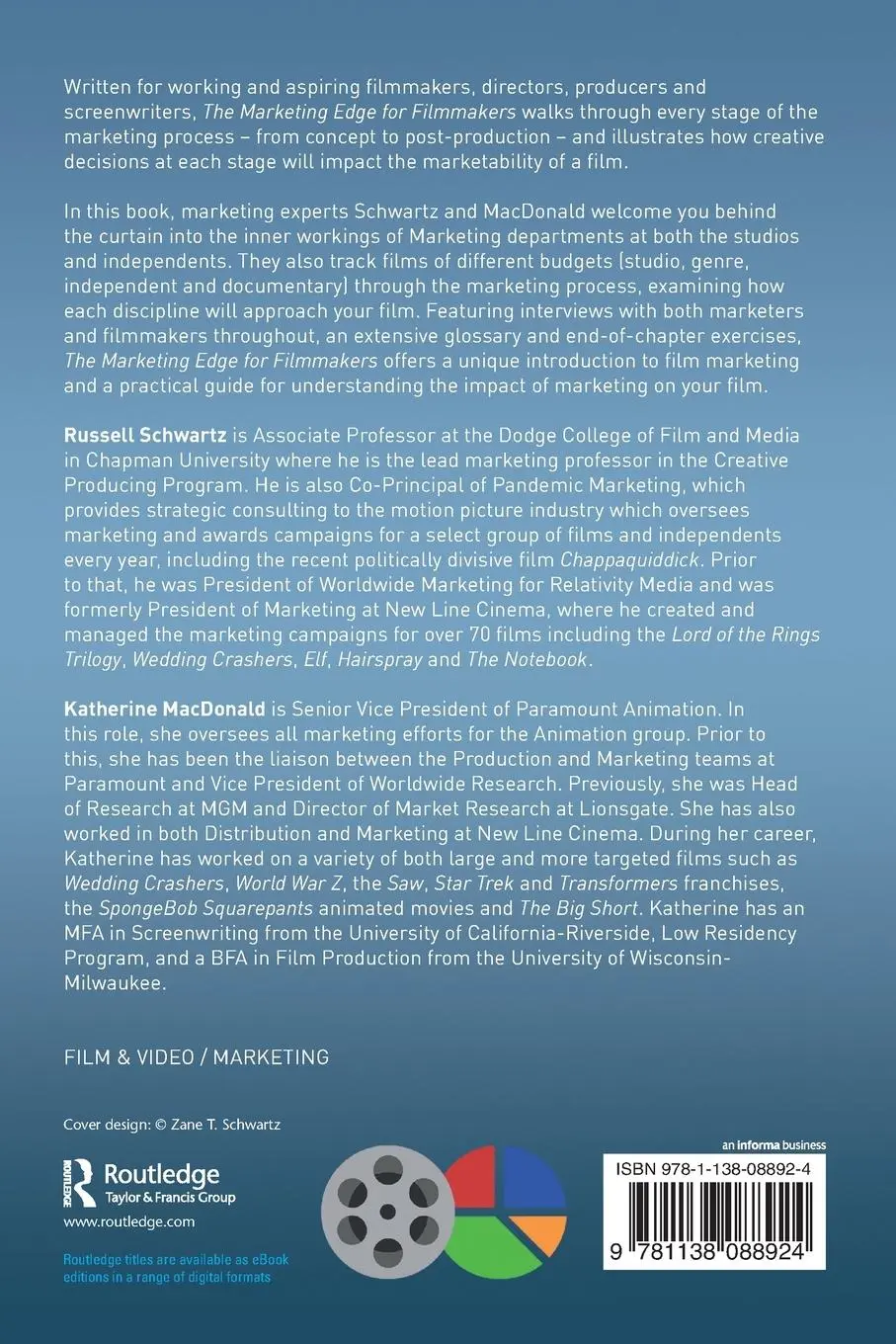 Rückseite: 9781138088924 | The Marketing Edge for Filmmakers | Russell Schwartz (u. a.) | Buch