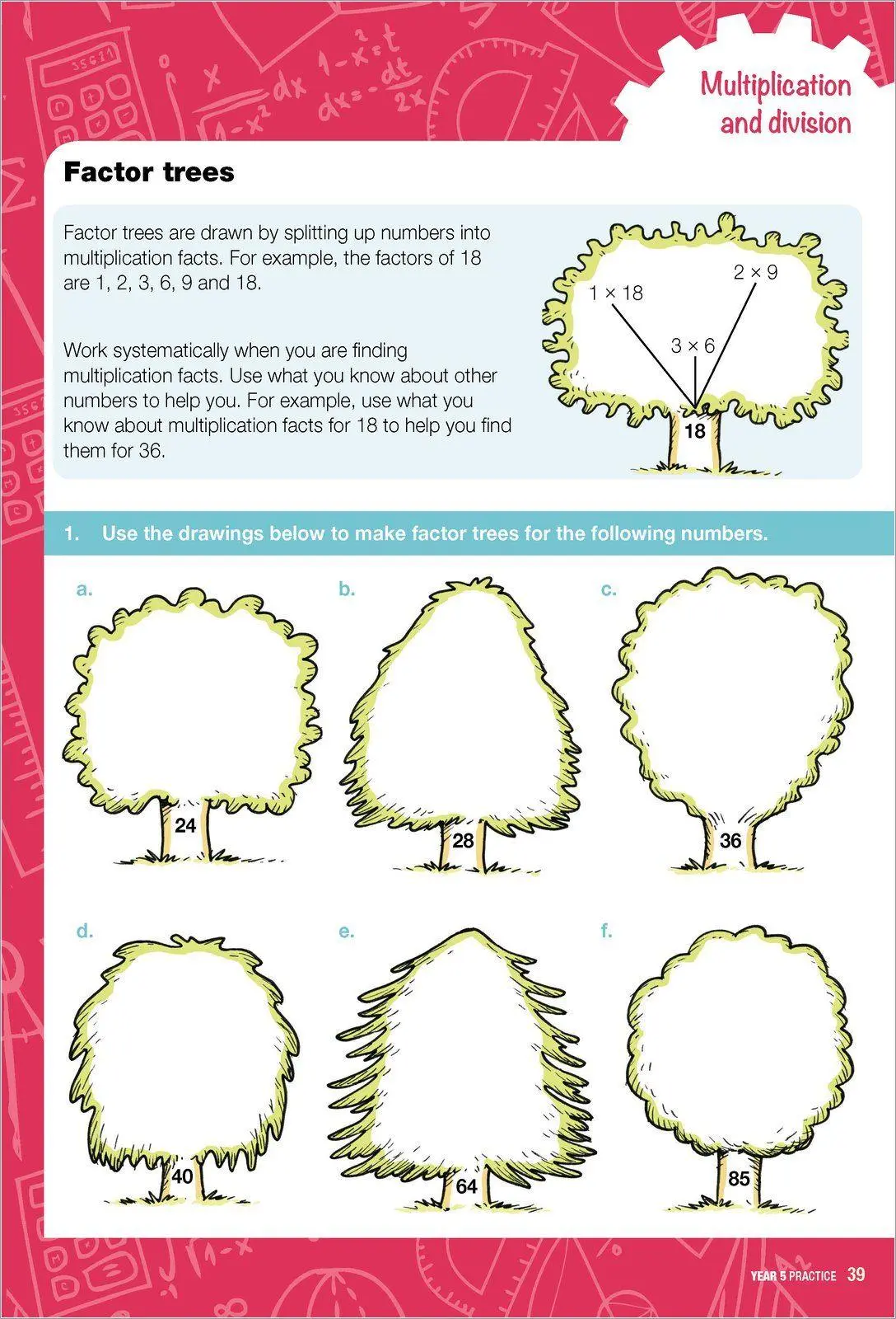 Bild: 9781407128924 | National Curriculum Maths Practice Book for Year 5 | Scholastic | Buch