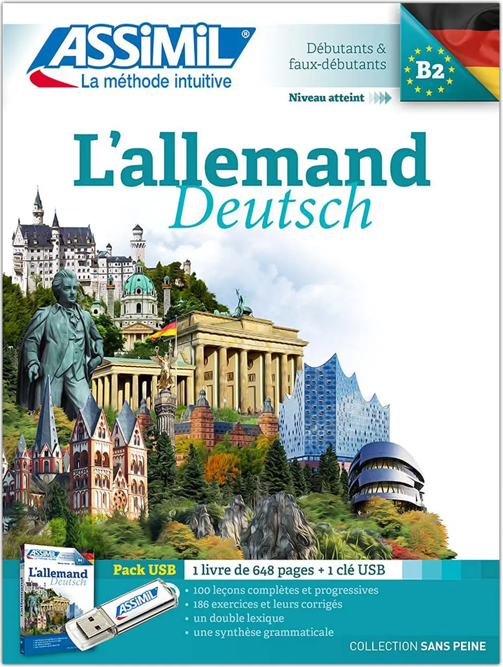 Cover: 9782700518924 | ASSiMiL L'allemand - MP3-Sprachkurs USB - Niveau A1-B2 | S. | Buch