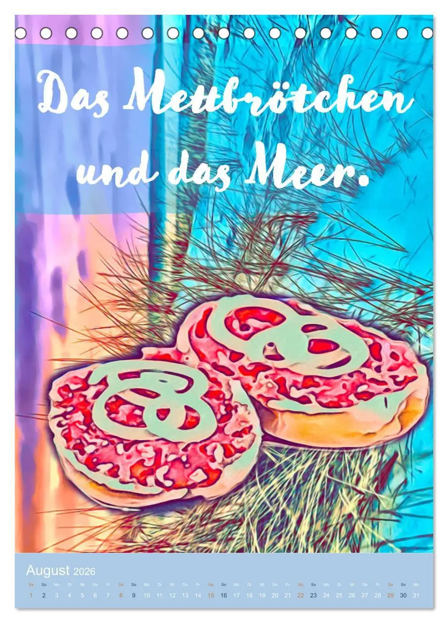 Bild: 9783516378924 | Mettbrötchen Träume - Mettkalender (Tischkalender 2026 DIN A5...