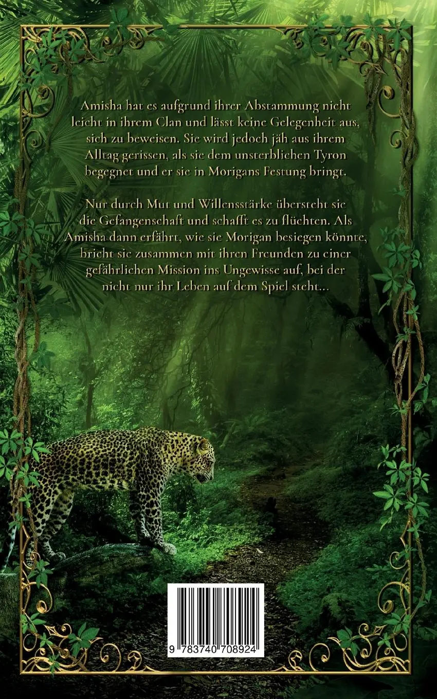 Rückseite: 9783740708924 | Die Clans der Wildnis | Amisha | Delia Golz | Taschenbuch | 404 S.