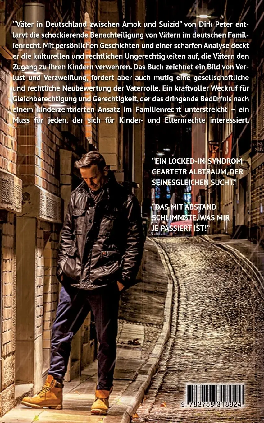 Rückseite: 9783758318924 | Väter in Deutschland zwischen Amok und Suizid | Dirk Peter | Buch