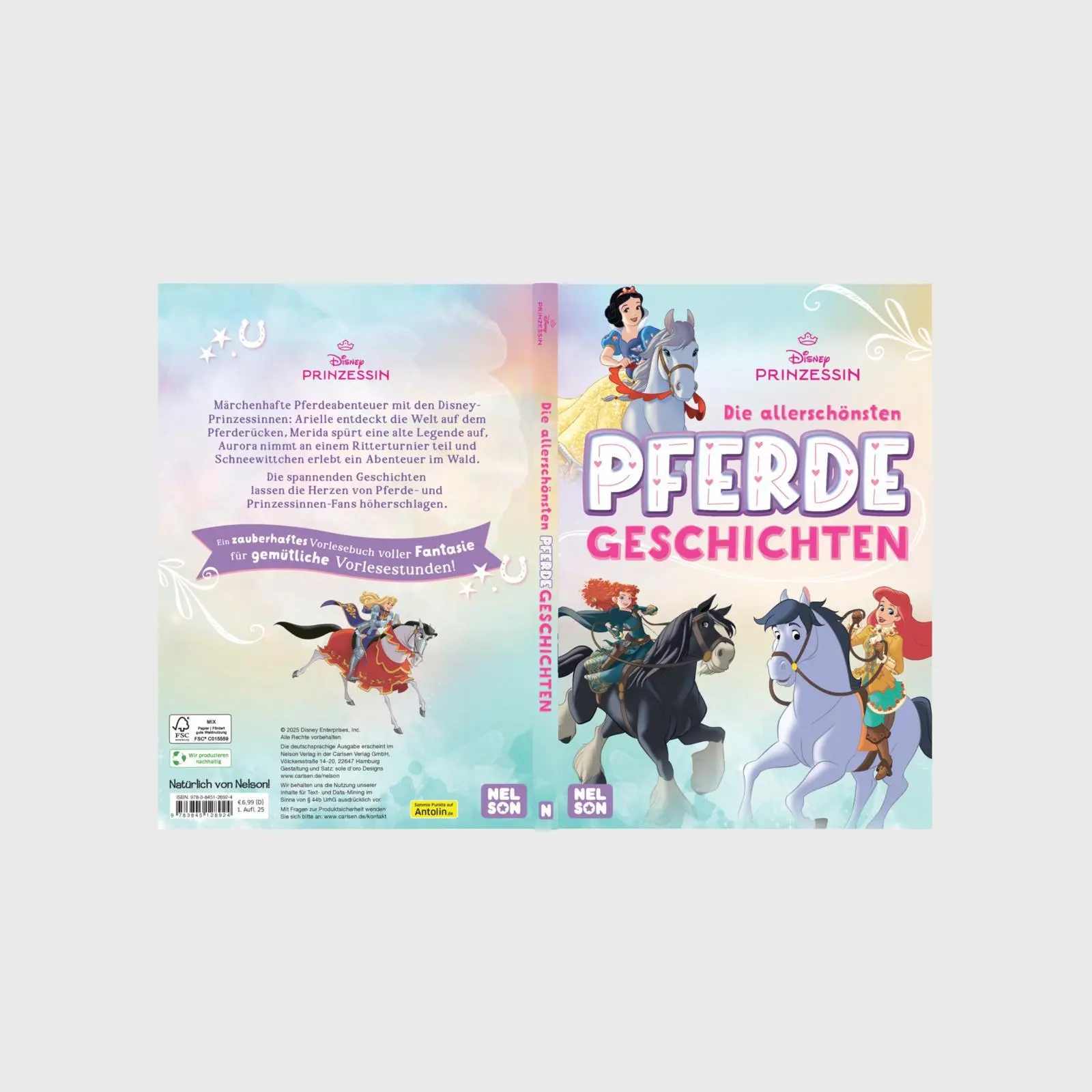 Bild: 9783845128924 | Disney Prinzessin: Die allerschönsten Pferdegeschichten | Buch | 80 S.