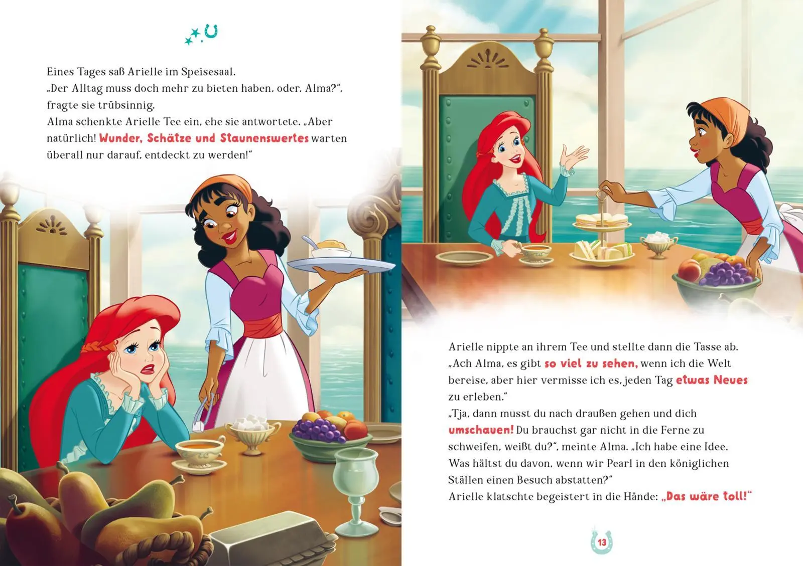 Bild: 9783845128924 | Disney Prinzessin: Die allerschönsten Pferdegeschichten | Buch | 80 S.