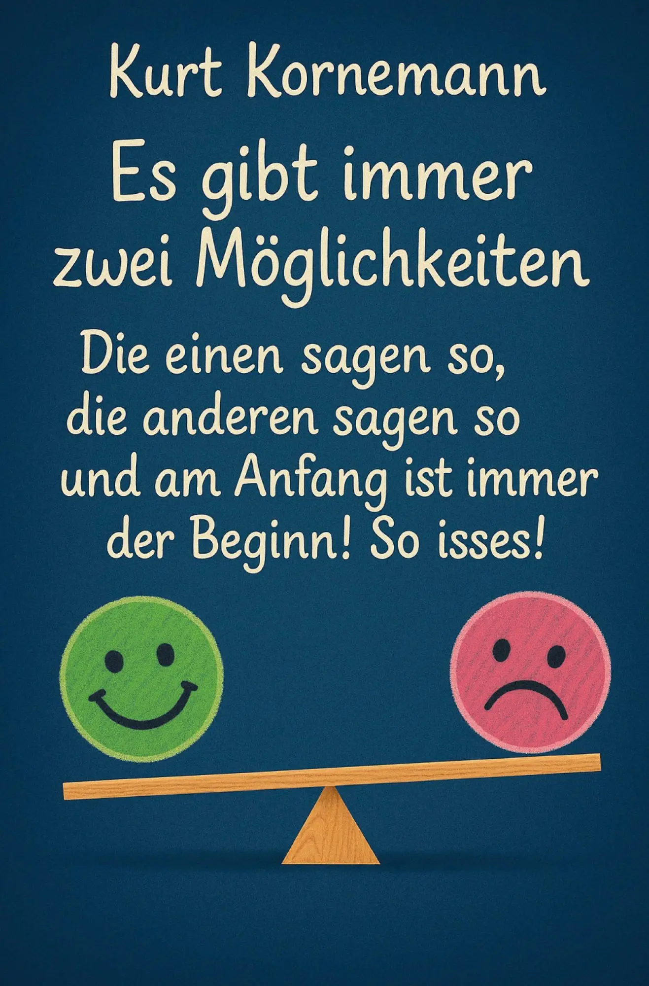 Cover: 9783988858924 | Es gibt immer zwei Möglichkeiten | Kurt Kornemann | Taschenbuch | 2025