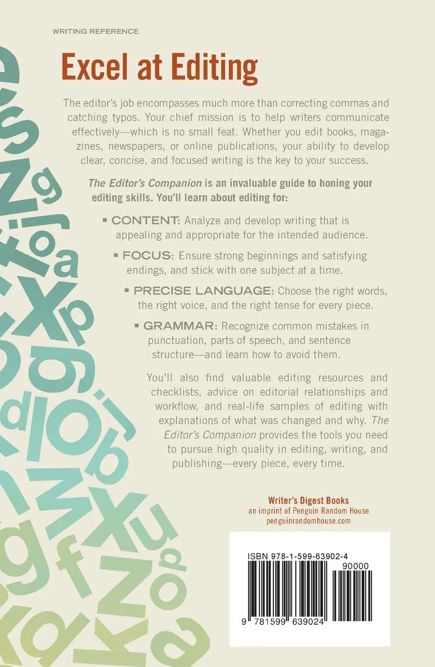 Rückseite: 9781599639024 | The Editor's Companion | Steve Dunham | Taschenbuch | Englisch | 2015