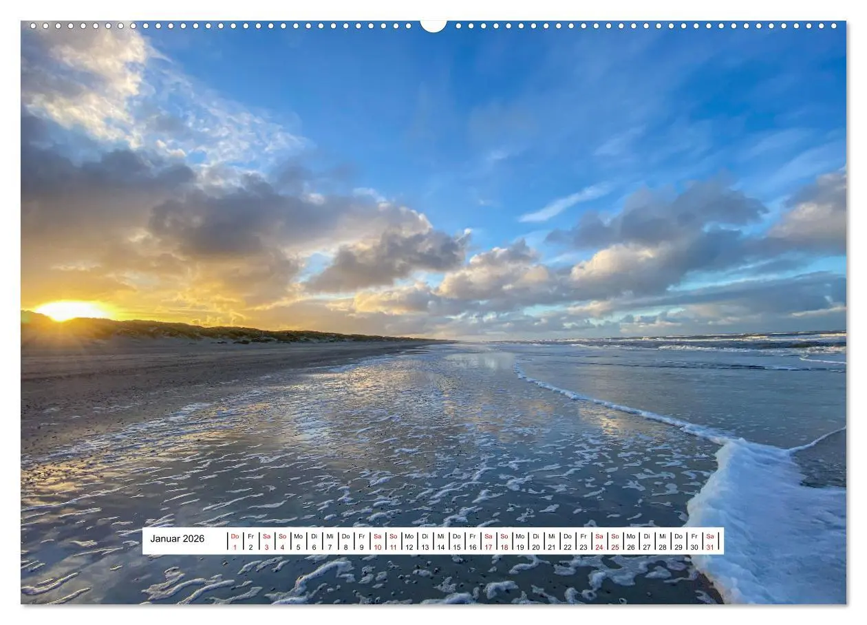 Bild: 9783457629024 | An Dänemarks Küsten (Wandkalender 2026 DIN A2 quer), CALVENDO...
