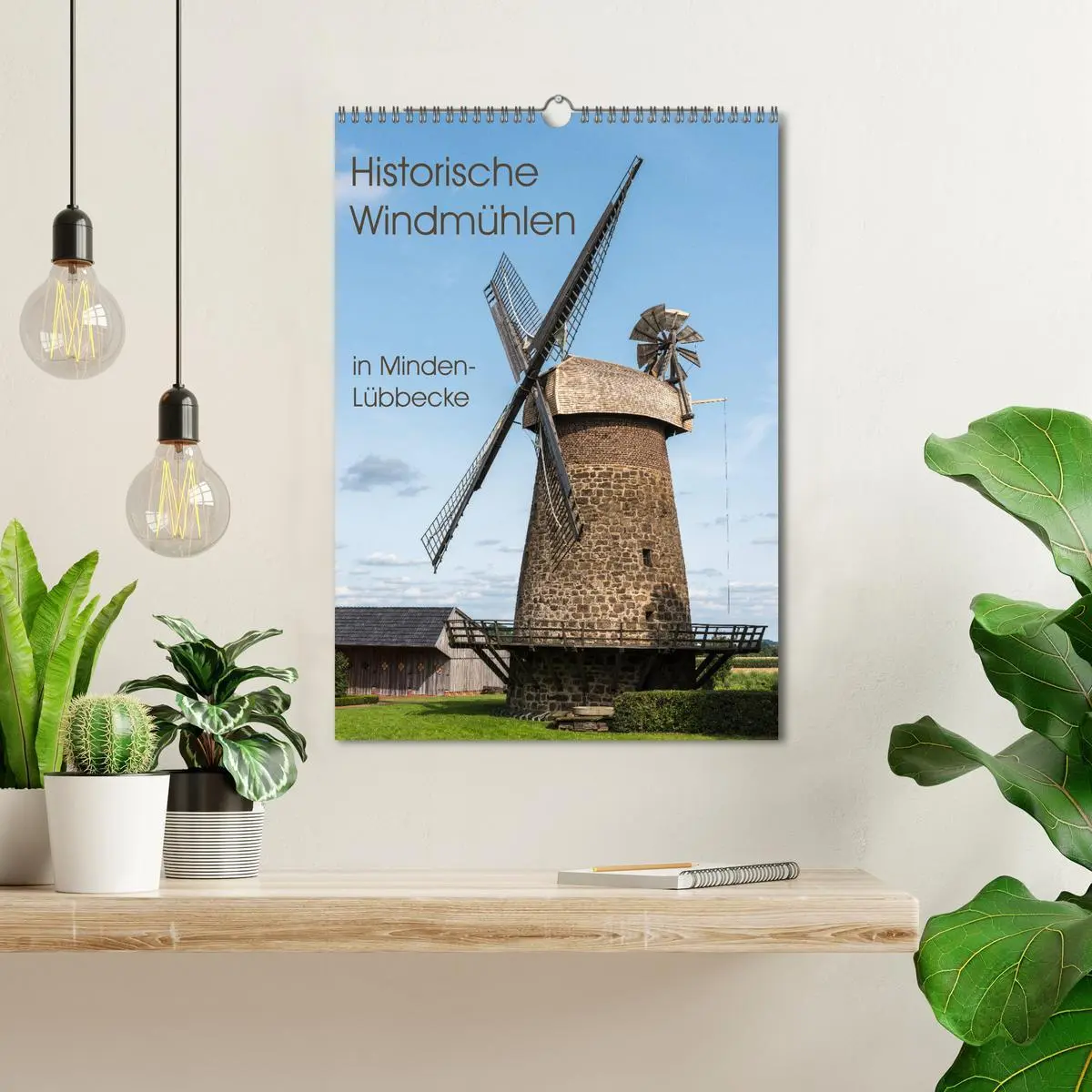 Bild: 9783516409024 | Historische Windmühlen in Minden-Lübbecke (Wandkalender 2026 DIN A3...