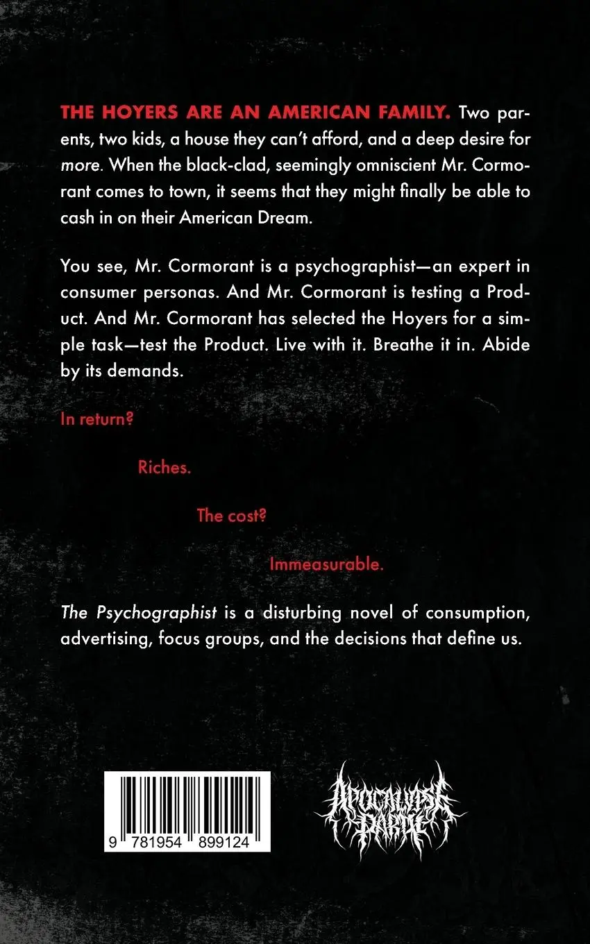 Rückseite: 9781954899124 | The Psychographist | Carson Winter | Taschenbuch | Englisch | 2024
