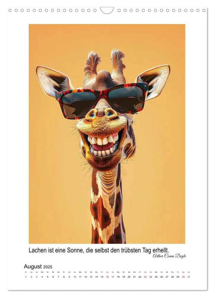Bild: 9783457169124 | Jeden Tag ein Lächeln (Wandkalender 2025 DIN A3 hoch), CALVENDO...