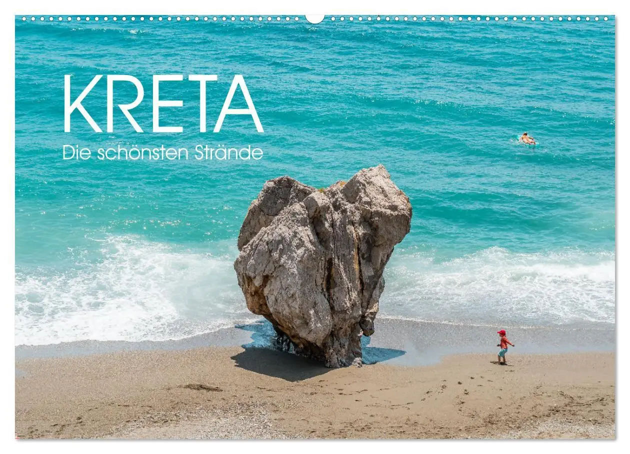 Cover: 9783457549124 | Kreta - Die schönsten Strände (Wandkalender 2026 DIN A2 quer),...