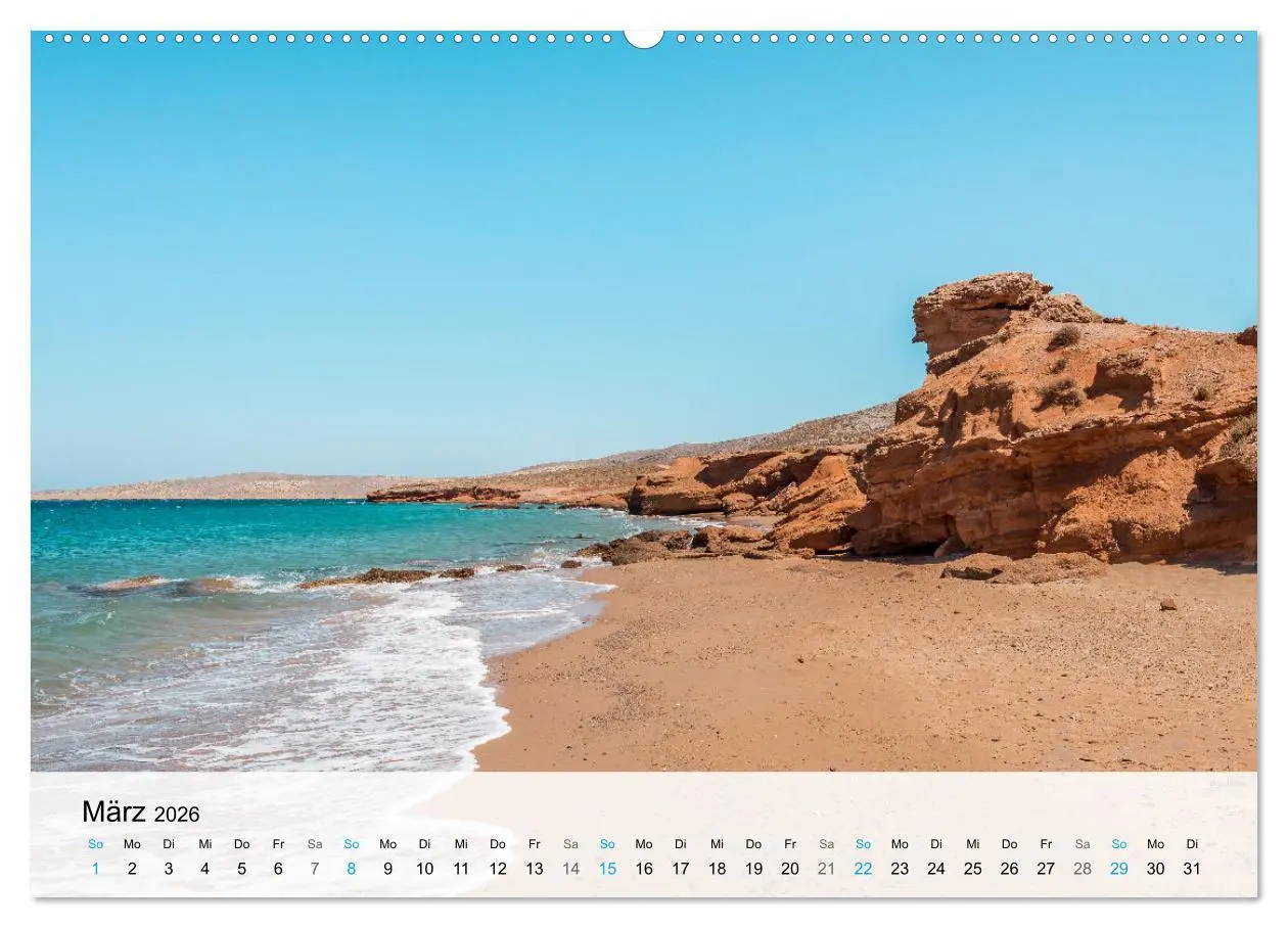 Bild: 9783457549124 | Kreta - Die schönsten Strände (Wandkalender 2026 DIN A2 quer),...