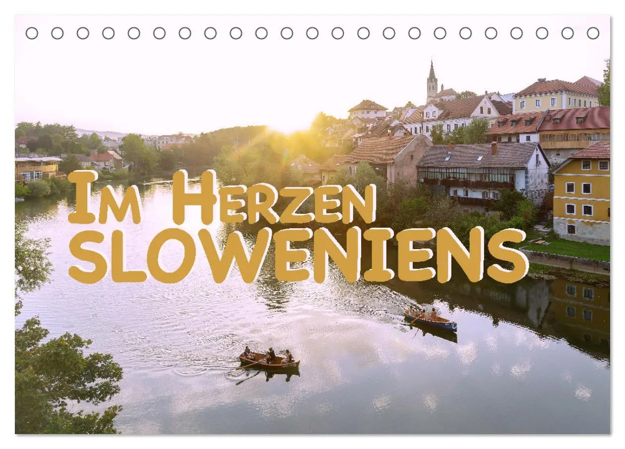 Cover: 9783457619124 | Im Herzen Sloweniens (Tischkalender 2026 DIN A5 quer), CALVENDO...