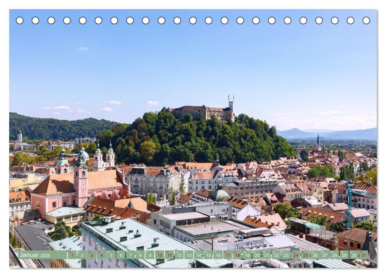 Bild: 9783457619124 | Im Herzen Sloweniens (Tischkalender 2026 DIN A5 quer), CALVENDO...