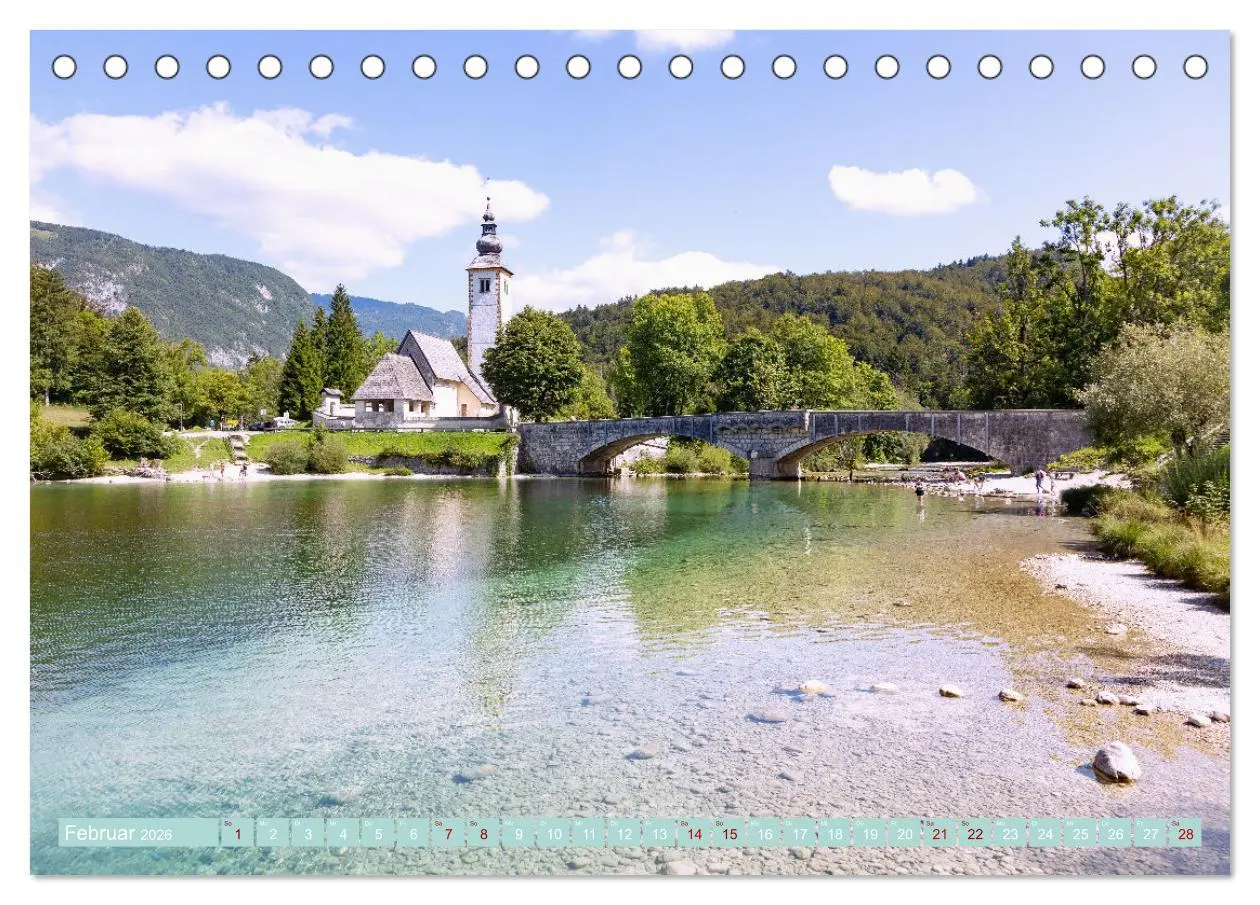 Bild: 9783457619124 | Im Herzen Sloweniens (Tischkalender 2026 DIN A5 quer), CALVENDO...