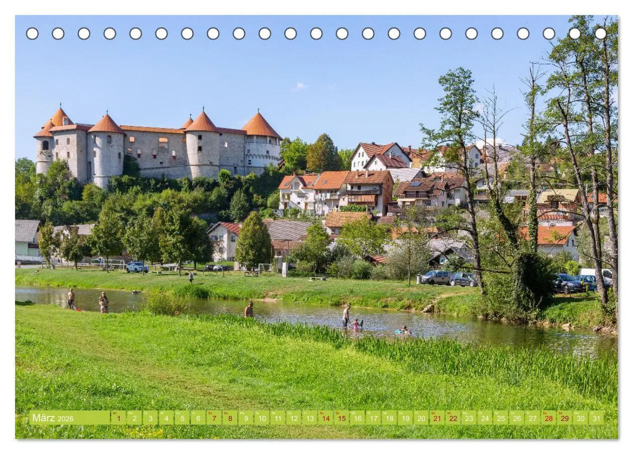 Bild: 9783457619124 | Im Herzen Sloweniens (Tischkalender 2026 DIN A5 quer), CALVENDO...