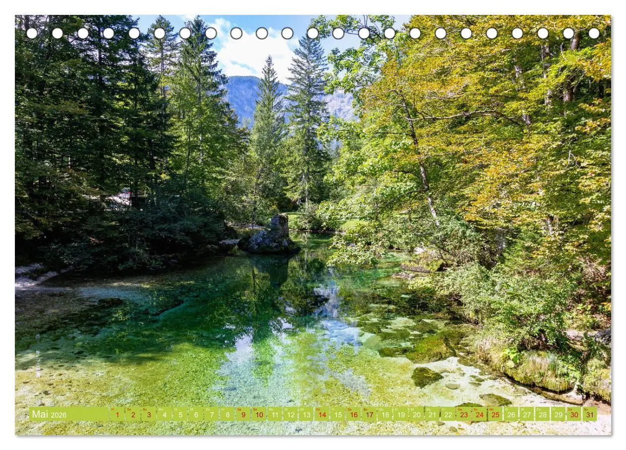 Bild: 9783457619124 | Im Herzen Sloweniens (Tischkalender 2026 DIN A5 quer), CALVENDO...