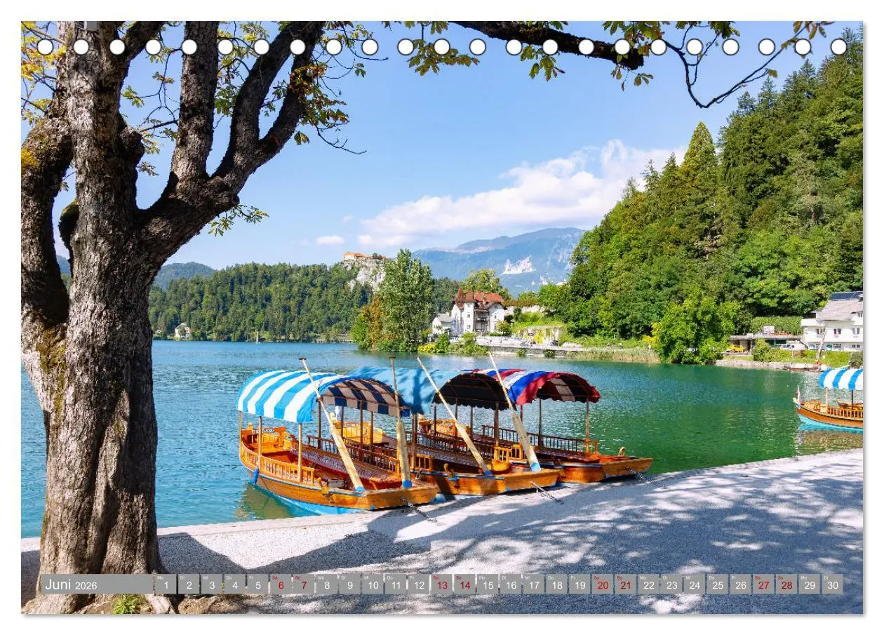 Bild: 9783457619124 | Im Herzen Sloweniens (Tischkalender 2026 DIN A5 quer), CALVENDO...