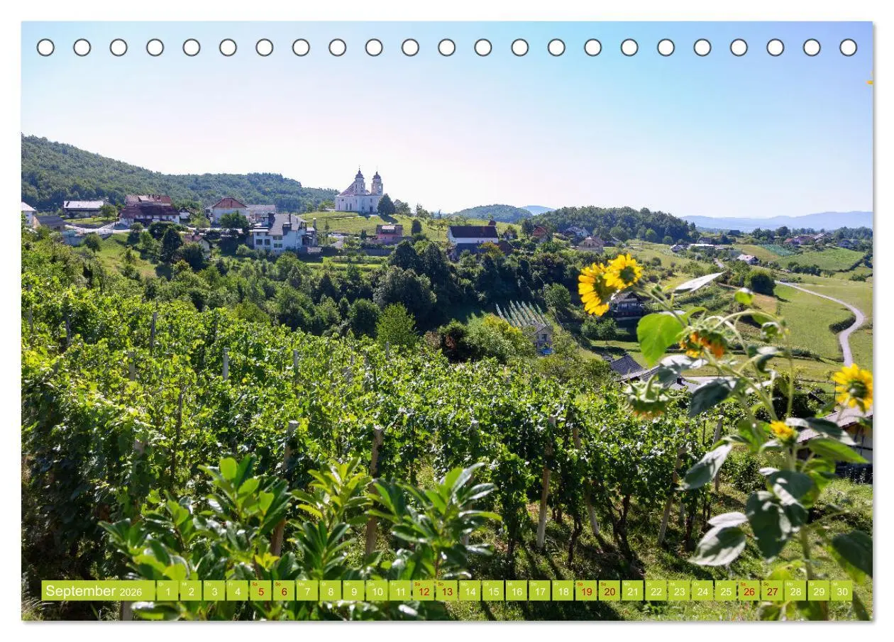 Bild: 9783457619124 | Im Herzen Sloweniens (Tischkalender 2026 DIN A5 quer), CALVENDO...