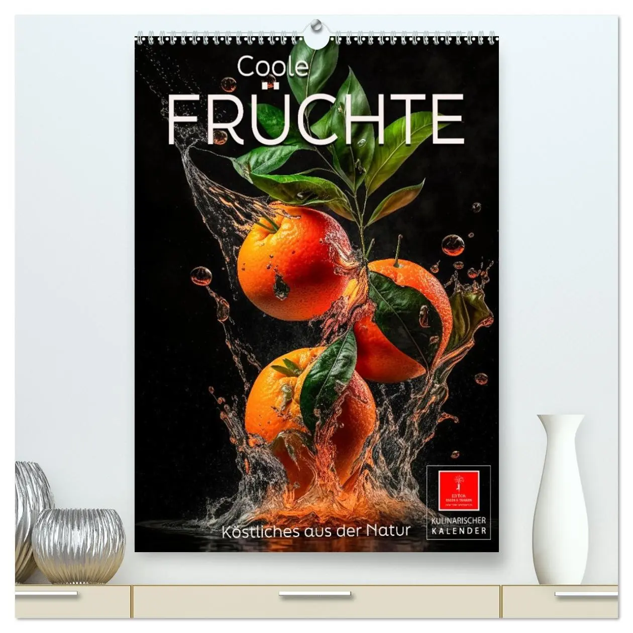 Cover: 9783516329124 | Coole Früchte (hochwertiger Premium Wandkalender 2026 DIN A2 hoch),...