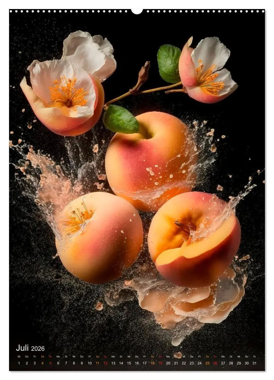 Bild: 9783516329124 | Coole Früchte (hochwertiger Premium Wandkalender 2026 DIN A2 hoch),...