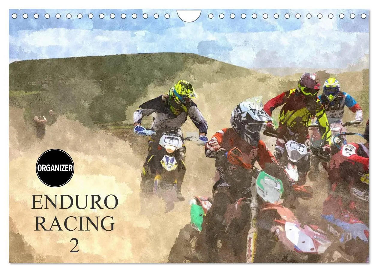 Cover: 9783516569124 | ENDURO RACING 2 (Wall Calendar 2026 DIN A4 landscape), CALVENDO 12...