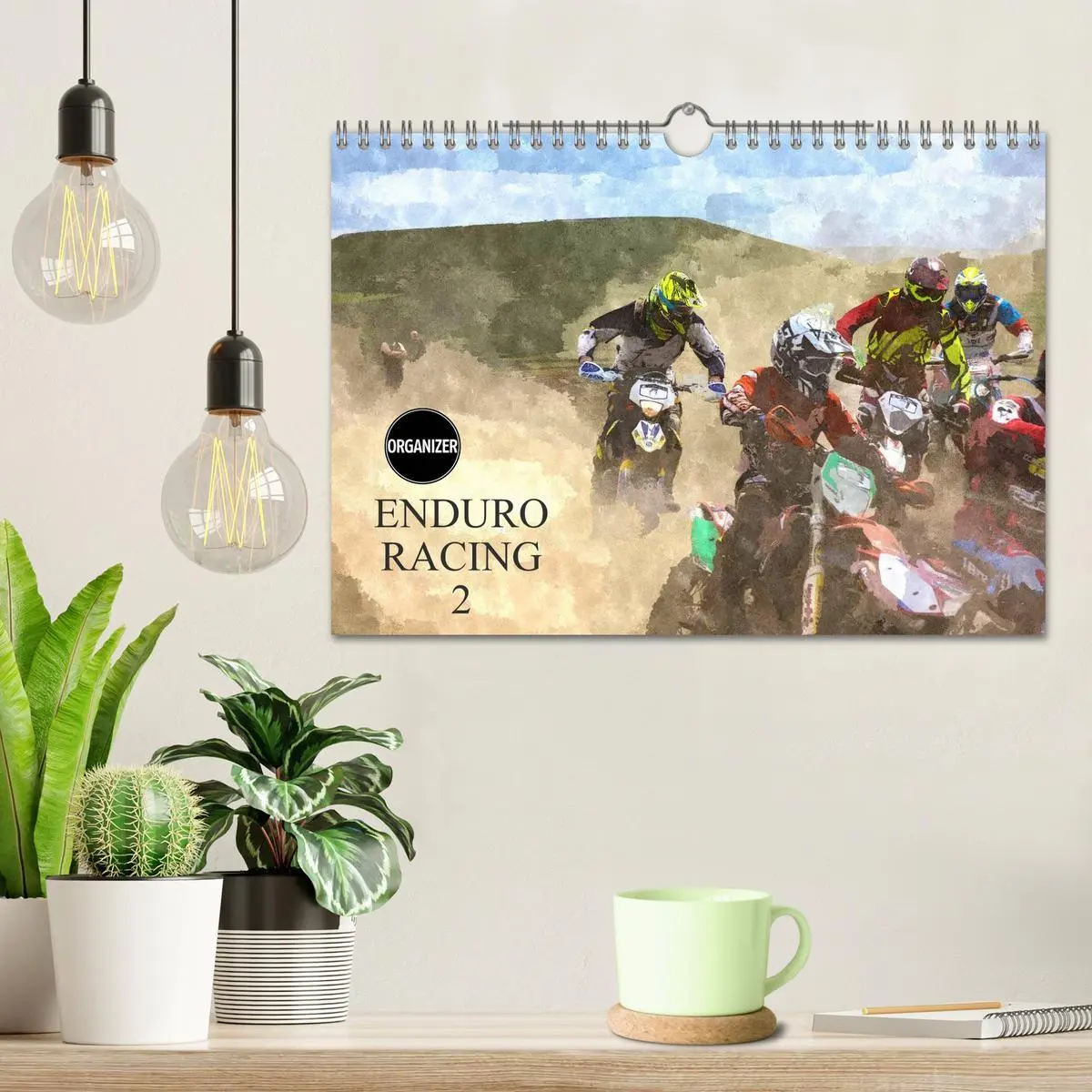 Bild: 9783516569124 | ENDURO RACING 2 (Wall Calendar 2026 DIN A4 landscape), CALVENDO 12...