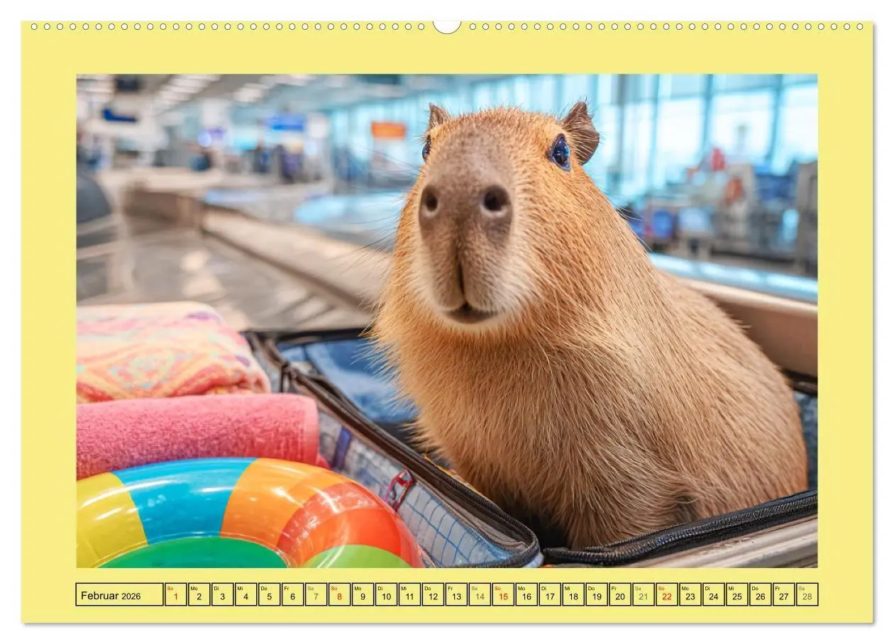 Bild: 9783516709124 | Capybaras on Tour. Wasserschweine als Weltenbummler (hochwertiger...