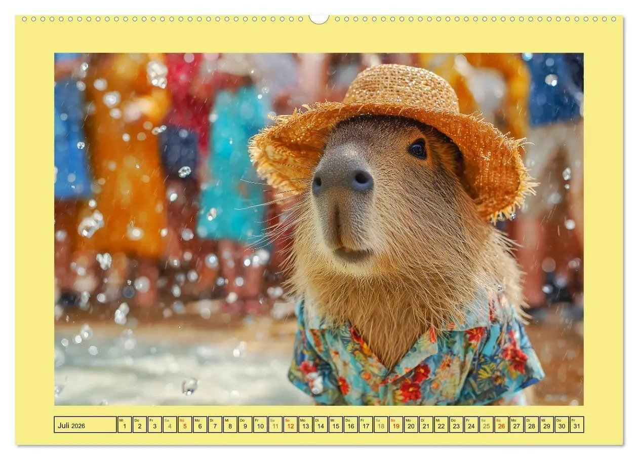 Bild: 9783516709124 | Capybaras on Tour. Wasserschweine als Weltenbummler (hochwertiger...