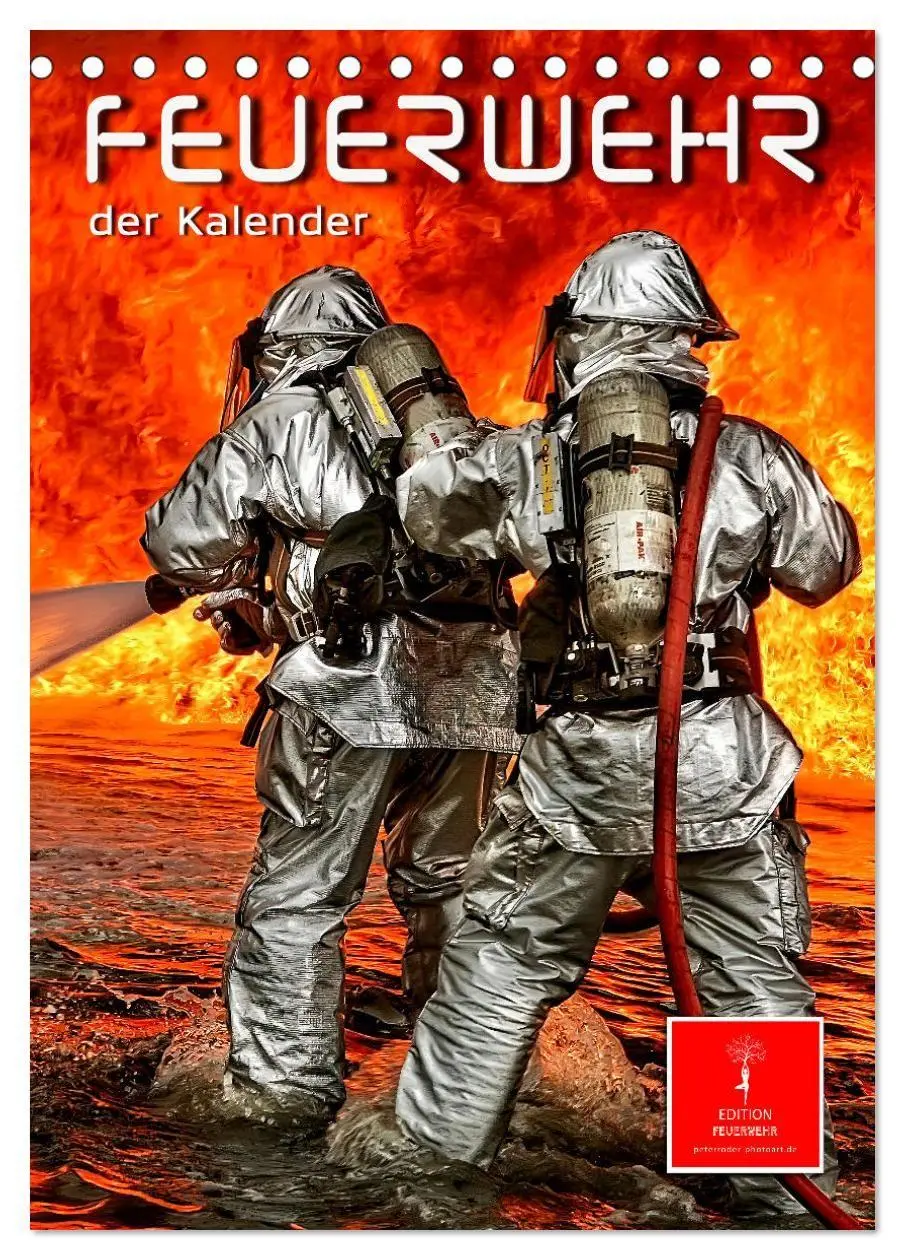 Cover: 9783569349124 | Feuerwehr - der Kalender (Tischkalender 2027 DIN A5 hoch), CALVENDO...