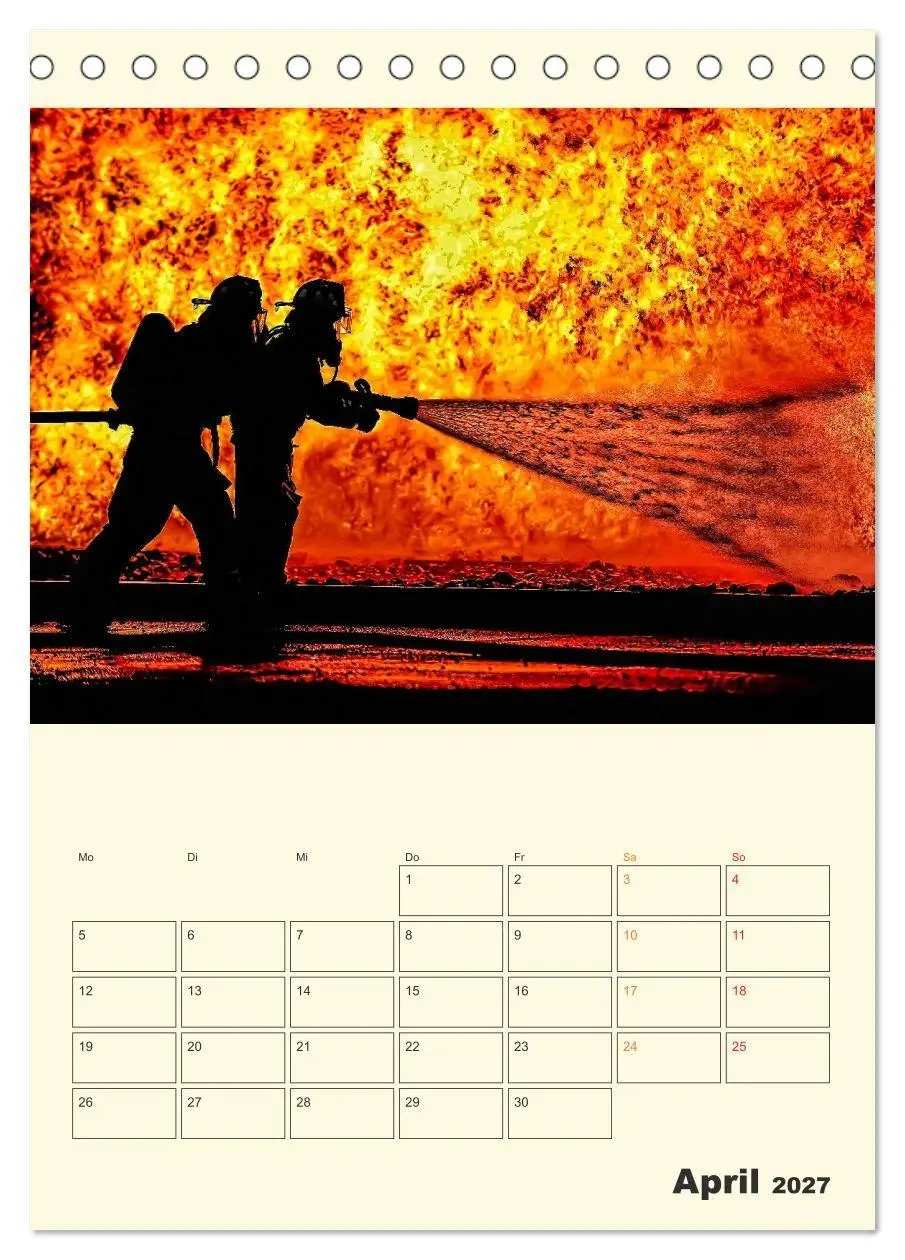 Bild: 9783569349124 | Feuerwehr - der Kalender (Tischkalender 2027 DIN A5 hoch), CALVENDO...