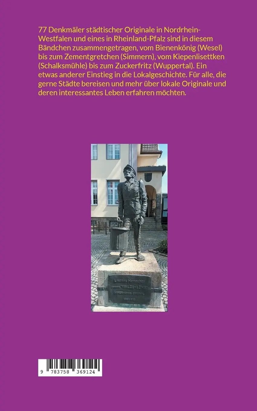 Rückseite: 9783758369124 | Bienenkönig und Zementgretchen | Richard Deiss | Taschenbuch | 88 S.