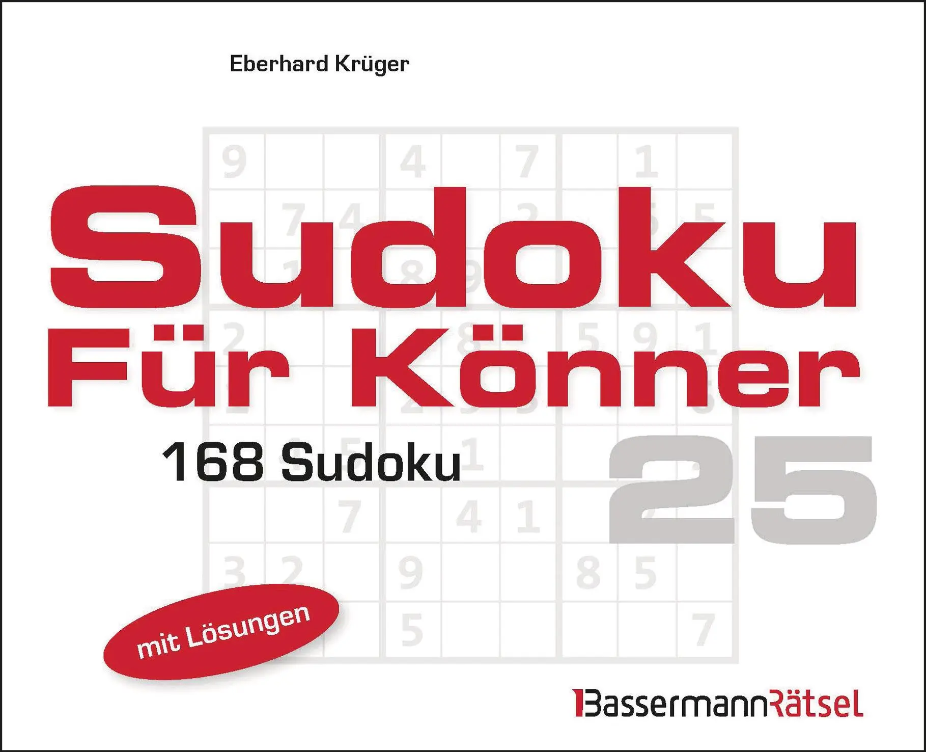Krüger, Eberhard: Sudoku für Könner 25 (5 Exemplare à 2,99 EUR)