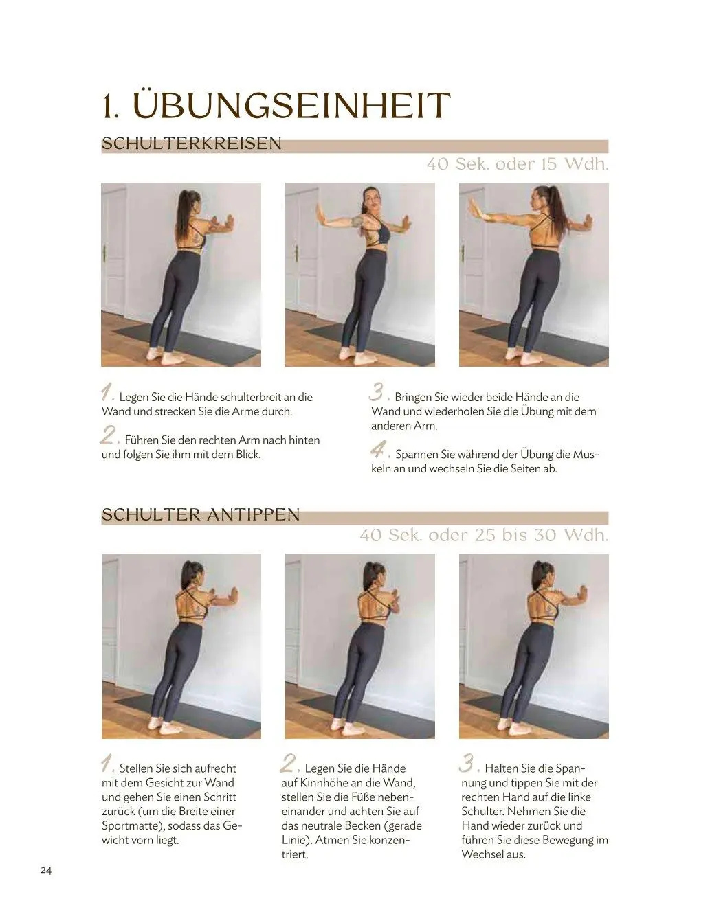 Bild: 9783966649124 | Wand-Pilates - Topfit in 28 Tagen | Marine Pelligrini | Taschenbuch