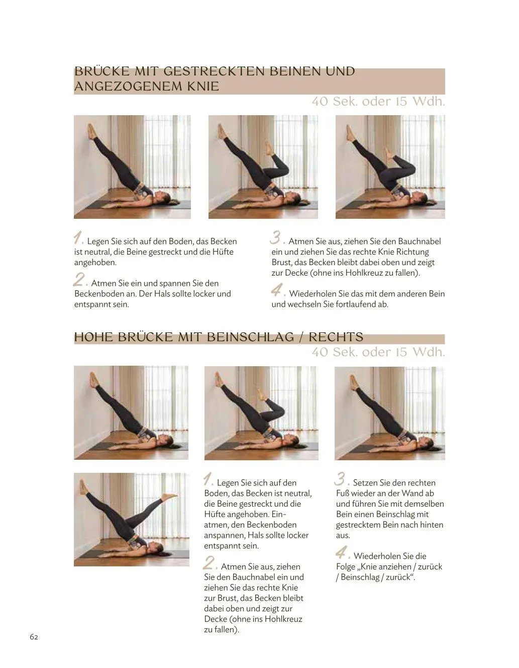 Bild: 9783966649124 | Wand-Pilates - Topfit in 28 Tagen | Marine Pelligrini | Taschenbuch