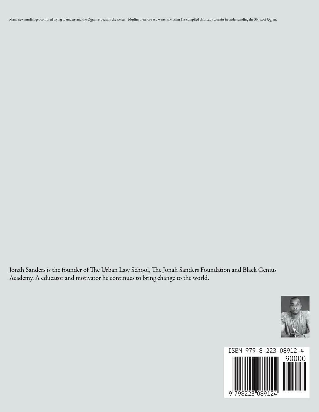 Rückseite: 9798223089124 | 30 Juz of Quran | A Guide For New Muslims | Jonah Sanders | Buch