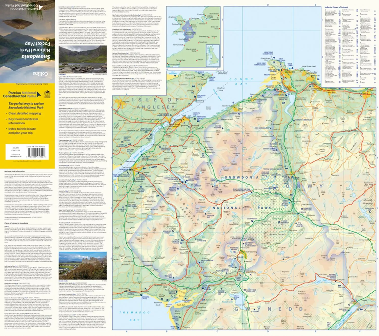 Bild: 9780008439224 | Snowdonia National Park Pocket Map | National Parks Uk (u. a.) | Buch