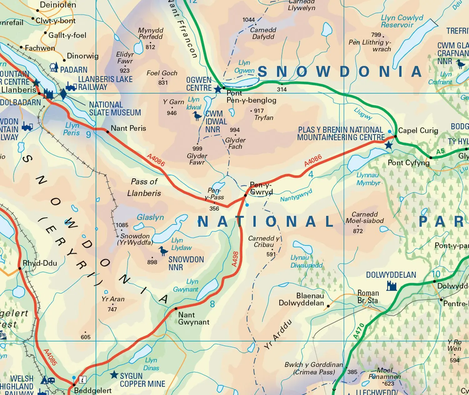 Bild: 9780008439224 | Snowdonia National Park Pocket Map | National Parks Uk (u. a.) | Buch