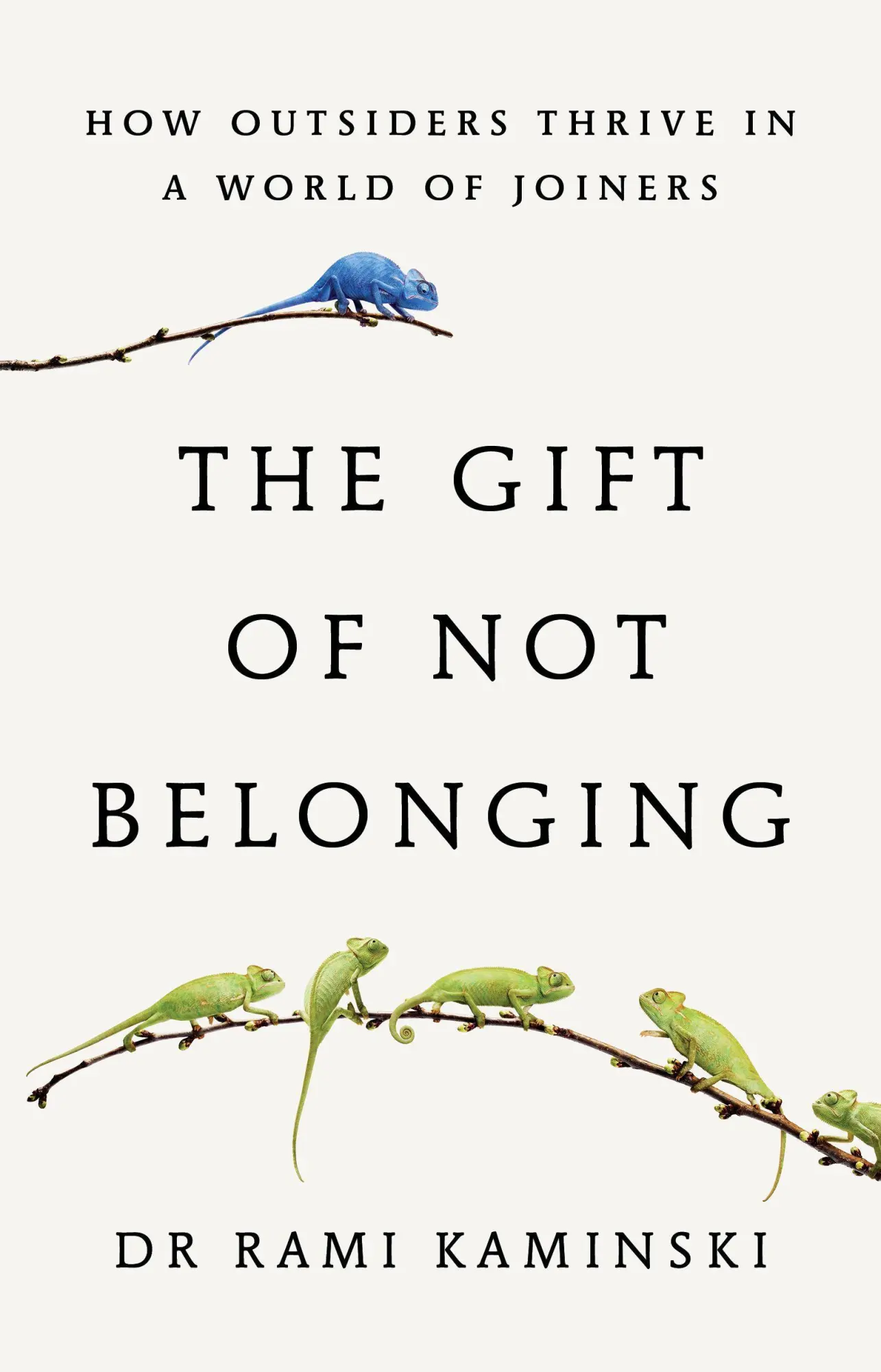 Cover: 9781917189224 | The Gift of Not Belonging | How Outsiders Thrive in a World of Joiners