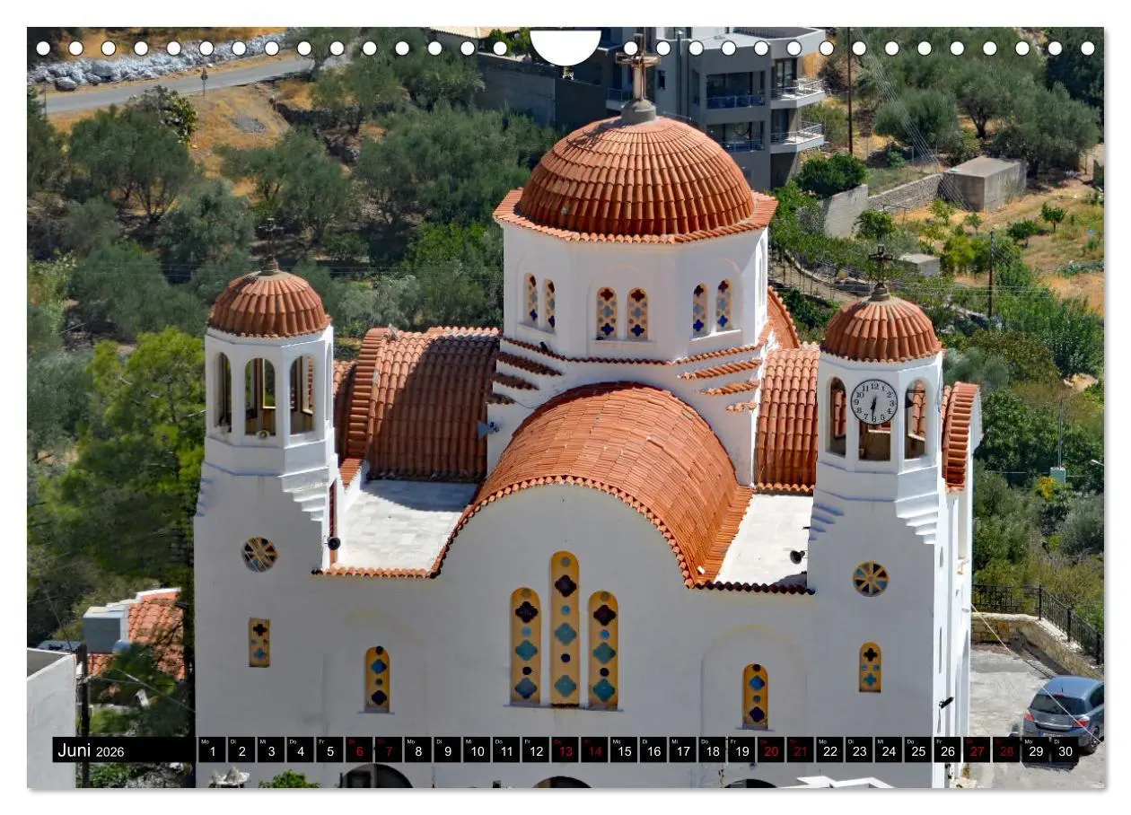 Bild: 9783457539224 | Klöster und Kirchen auf Kreta (Wandkalender 2026 DIN A4 quer),...