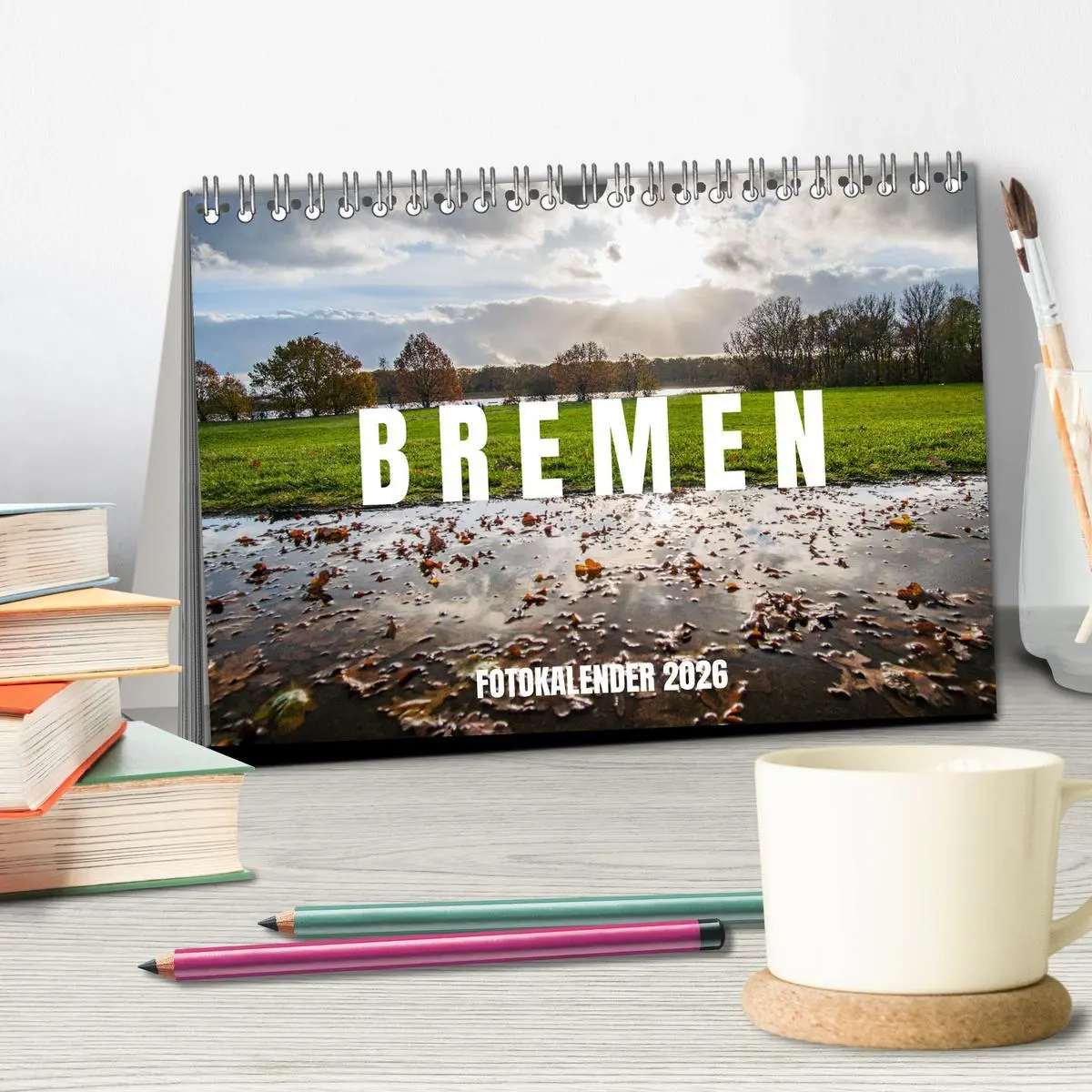 Bild: 9783457609224 | Bremen Fotokalender 2026 (Tischkalender 2026 DIN A5 quer), CALVENDO...