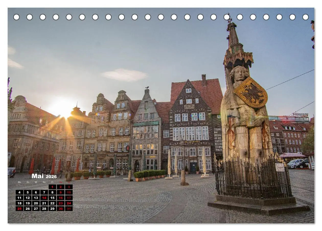 Bild: 9783457609224 | Bremen Fotokalender 2026 (Tischkalender 2026 DIN A5 quer), CALVENDO...